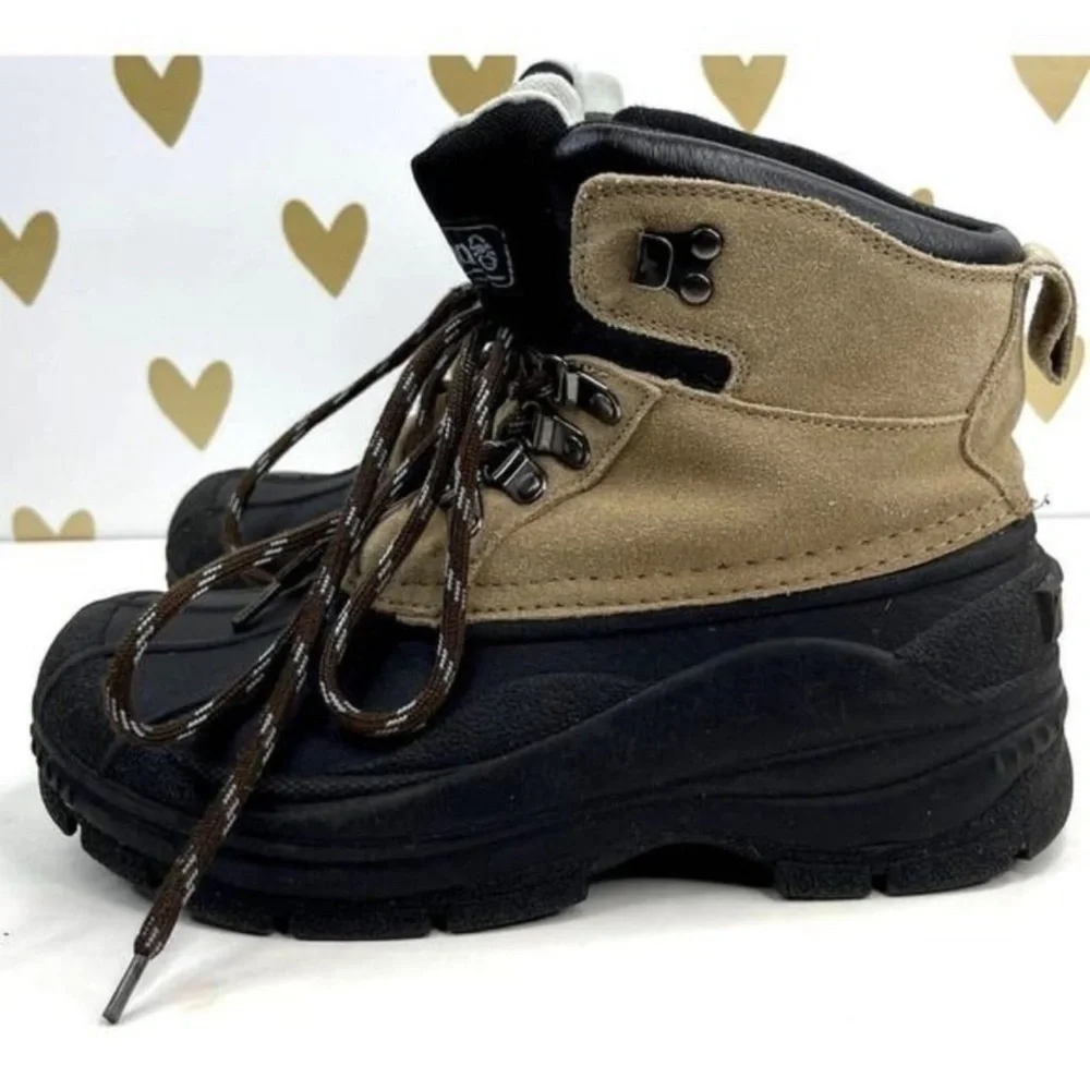 COLEMAN Women Boots Thinsulate Glacier -W Cold Weather Brown Black Size 7 hiking
